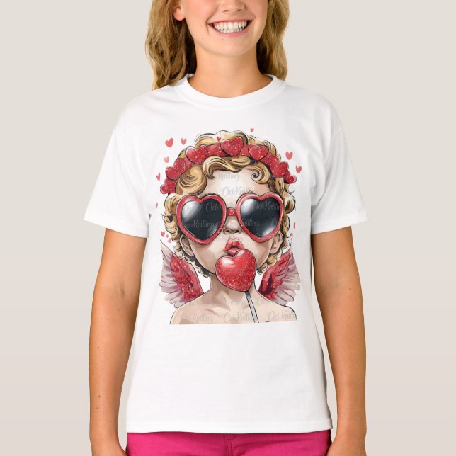 Camiseta T-Shirts para raparigas (Frente)