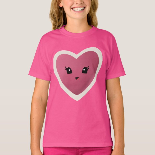 Camiseta T-Shirts para raparigas (Frente)