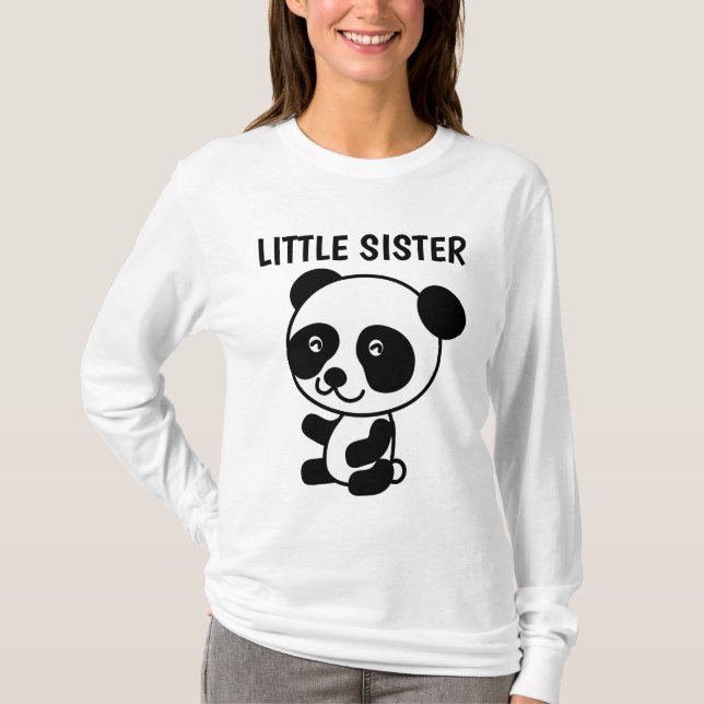 Camiseta T-shirts PEQUENAS IRMÃS (Frente)
