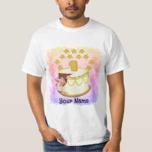 Camiseta t-shirts personalizadas de aniversário do rato de