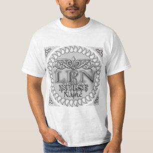 Camiseta t-shirts personalizadas de enfermeiros rico LPN Ca