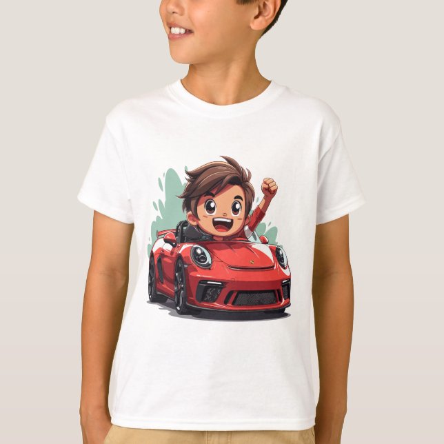 Camiseta T-shirts personalizadas para veículos motorizados (Frente)