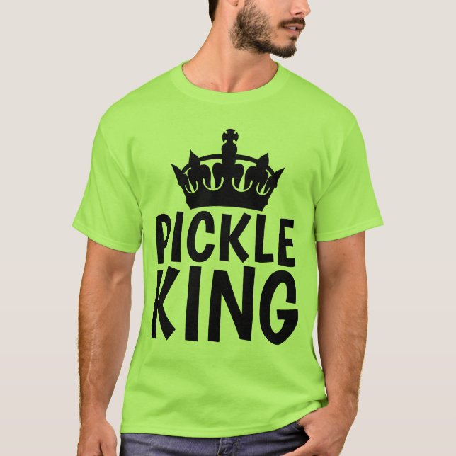 Camiseta T-shirts PICKLE KING (Frente)
