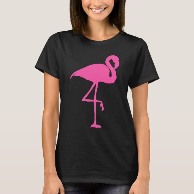 Camiseta T-shirts PINK FLAMINGO (Frente)