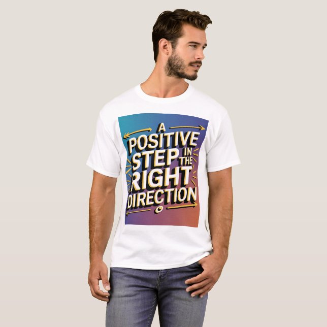 Camiseta T-shirts positivas (Frente Completa)