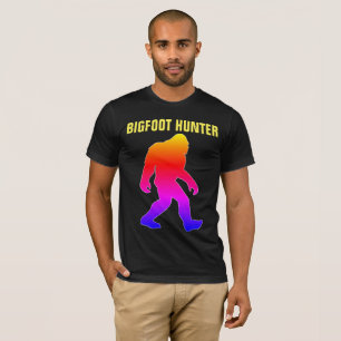 Camiseta T-shirts pretas de caça grossa