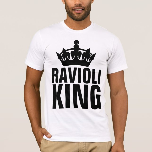 Camiseta T-Shirts RAVIOLI KING (Frente)