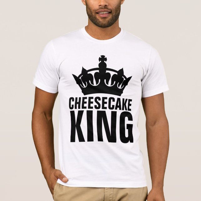 Camiseta T-Shirts REI CHEESECAKE (Frente)