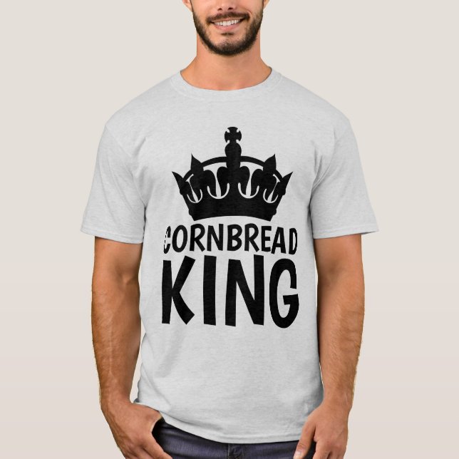 Camiseta T-shirts REI DE CORNBREAD (Frente)