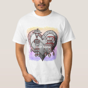 Camiseta t-shirts Robot Love