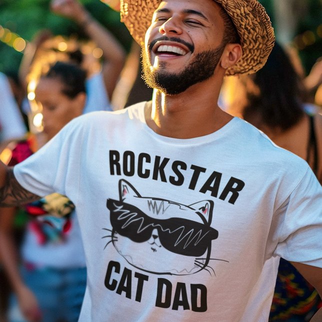 Camiseta T-Shirts ROCKSTAR, PAI CAT (Criador carregado)