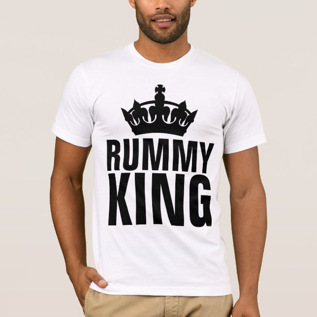 Camiseta T-Shirts RUMMY KING (Frente)