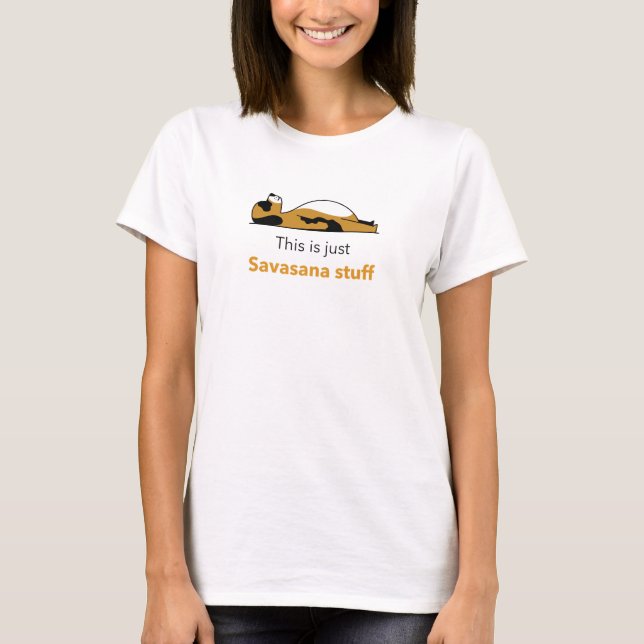 Camiseta t-shirts Savasana/ t-shirts iogs (Frente)