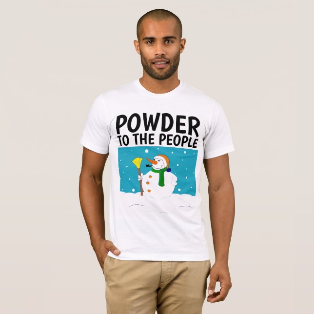 Camiseta T-shirts SNOW LOVER (Frente Completa)