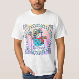 Camiseta t-shirts Snowy Lady Snowman