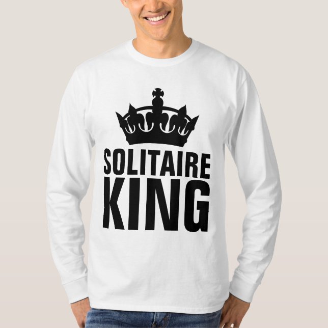 Camiseta T-Shirts SOLITAIRE KING (Frente)