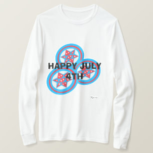 Camiseta T-shirts Stars Bangle Banner