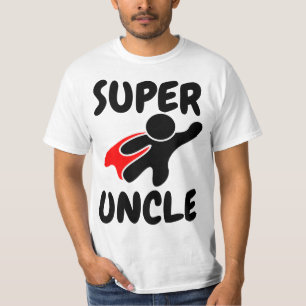 Camiseta T-shirts SUPER TIO, Engraçado