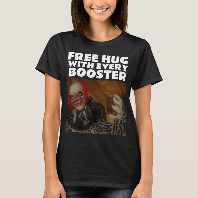 CAMISETA T-SHIRTS T-SHIRTS DE MAU DE VAX-PUSHER HALLOWEEN (Frente)