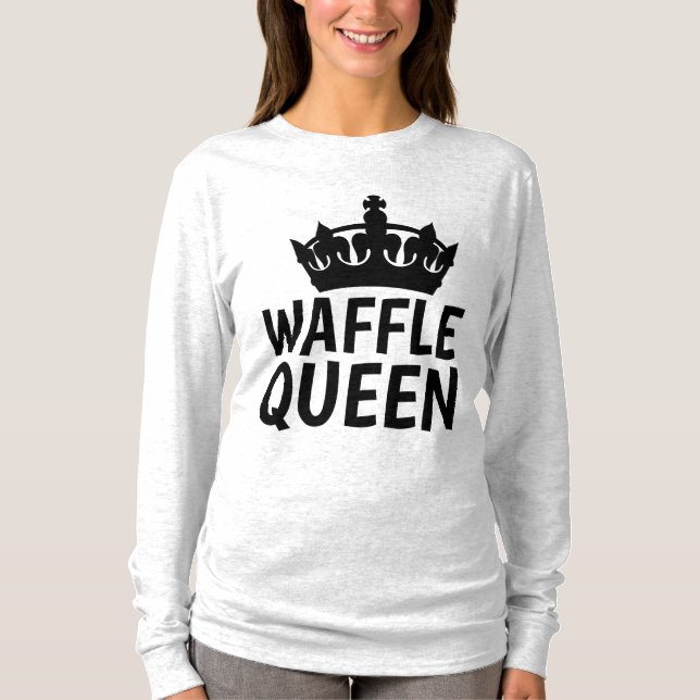 Camiseta T-shirts WAFFLE RAINHA (Frente)
