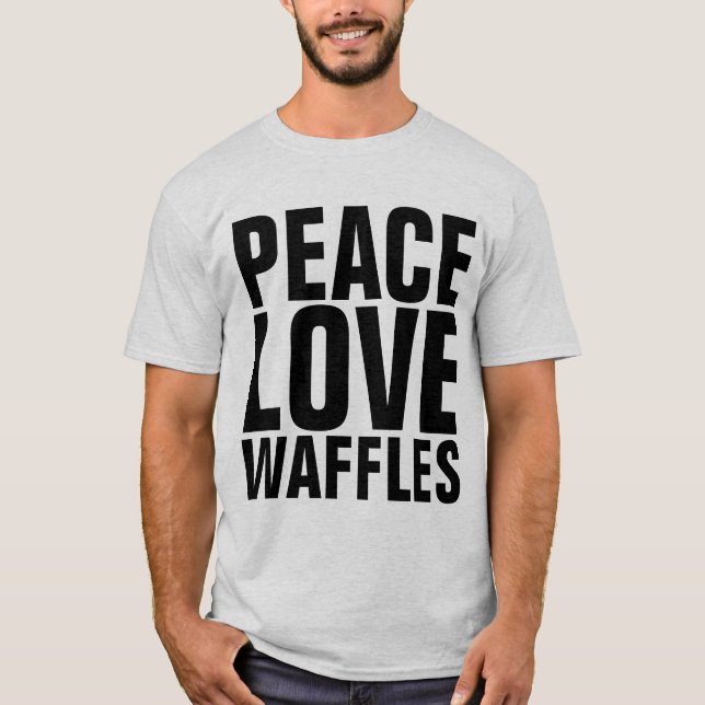 Camiseta T-Shirts WAFFLES (Frente)