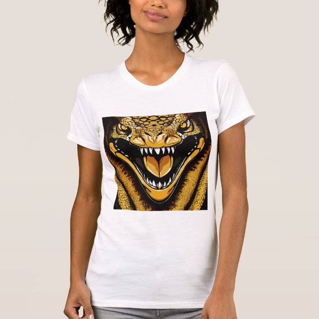 Camiseta T-ShirtSnack Attack Roupa Crunch Couture Bite-si (Frente)