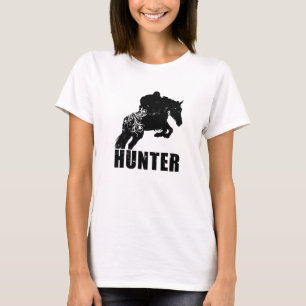 Camiseta T sujo do caçador/ligação em ponte