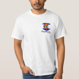 Camiseta T trapezóide do valor do snowboarder da cerceta de