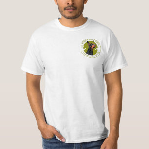 Camiseta T traseiro/dianteiro para sempre de Dobes do