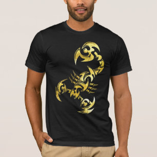 Camiseta T tribal da obscuridade do escorpião 2