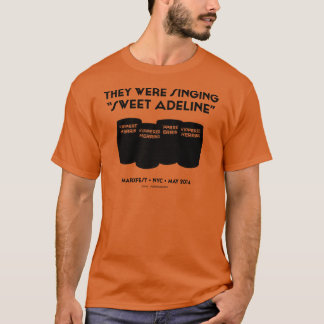 Camiseta "T unisex de Adeline doce" (laranja de Texas)