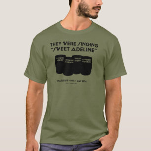 Camiseta "T unisex de Adeline doce" (verde da fadiga)