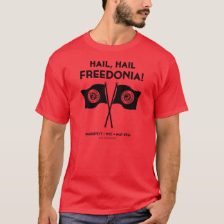 Camiseta T unisex de Freedonia (vermelho)