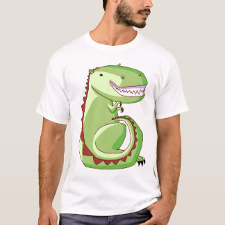 Camiseta T verde de Dino