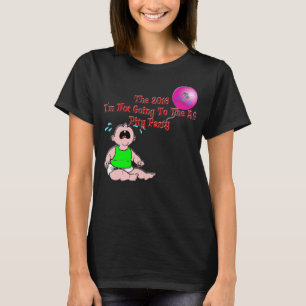 Camiseta T vermelho da letra de 2016 senhoras do partido da
