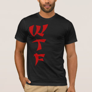 Camiseta T vermelho do jérsei do manganês do dragão de W