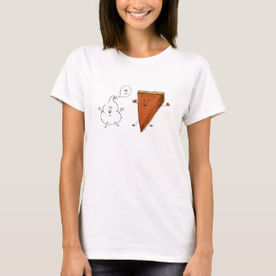 Camiseta T Whippy & do tarte de abóbora das mulheres
