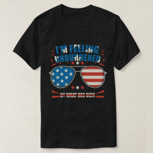 Camiseta TA87-Eu estou sentindo óculos solares descobertos
