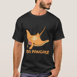 Camiseta Ta Ray Stingray Fish Pancake Cake Ocean Biologista