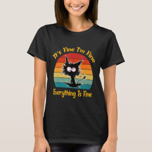 Camiseta tá tudo bem eu estou bem tudo está bem Retro Bla