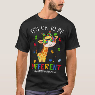Camiseta Tá Tudo Bem Ser Diferente Consciência do Autismo A