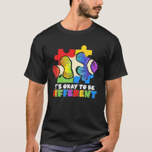 Camiseta Tá Tudo Bem Ser Diferente Peixe Palhaço Conscienti