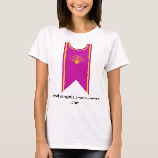 Camiseta Tabard dos anjos dos escudos para senhoras