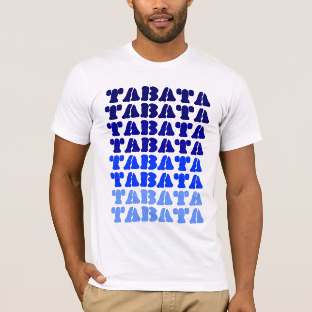 Camiseta Tabata no T destruído cinza (Frente)