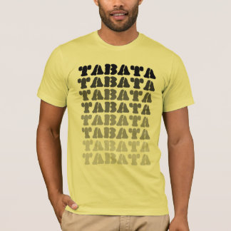 Camiseta Tabata sobre Lemon Bella Canvas Tee