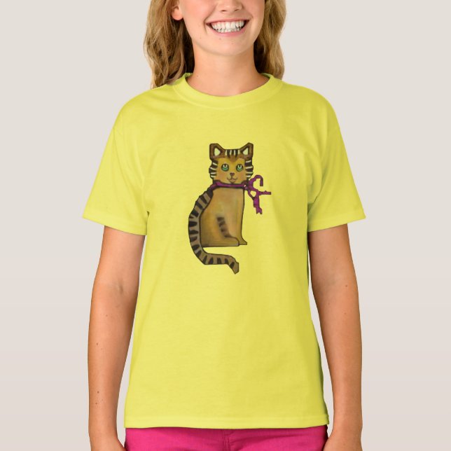 Camiseta Tabby Cat (Frente)