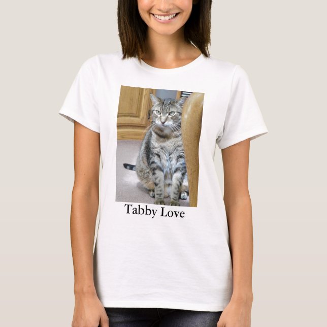 Camiseta Tabby Cat (Frente)