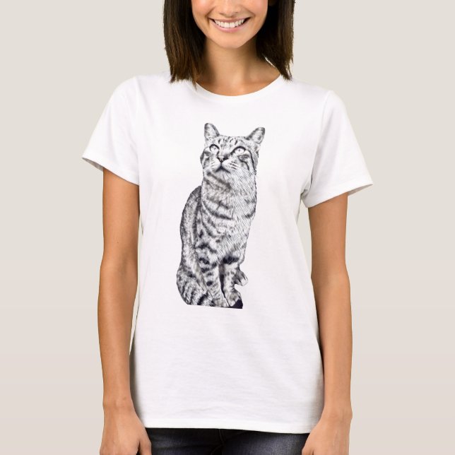 Camiseta tabby cat (Frente)