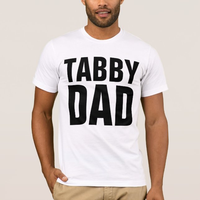 Camiseta TABBY CAT PAI T-Shirts (Frente)