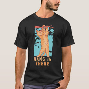 Camiseta Tabby Cat Segura Lá Os Gatos Companheiros Felinos